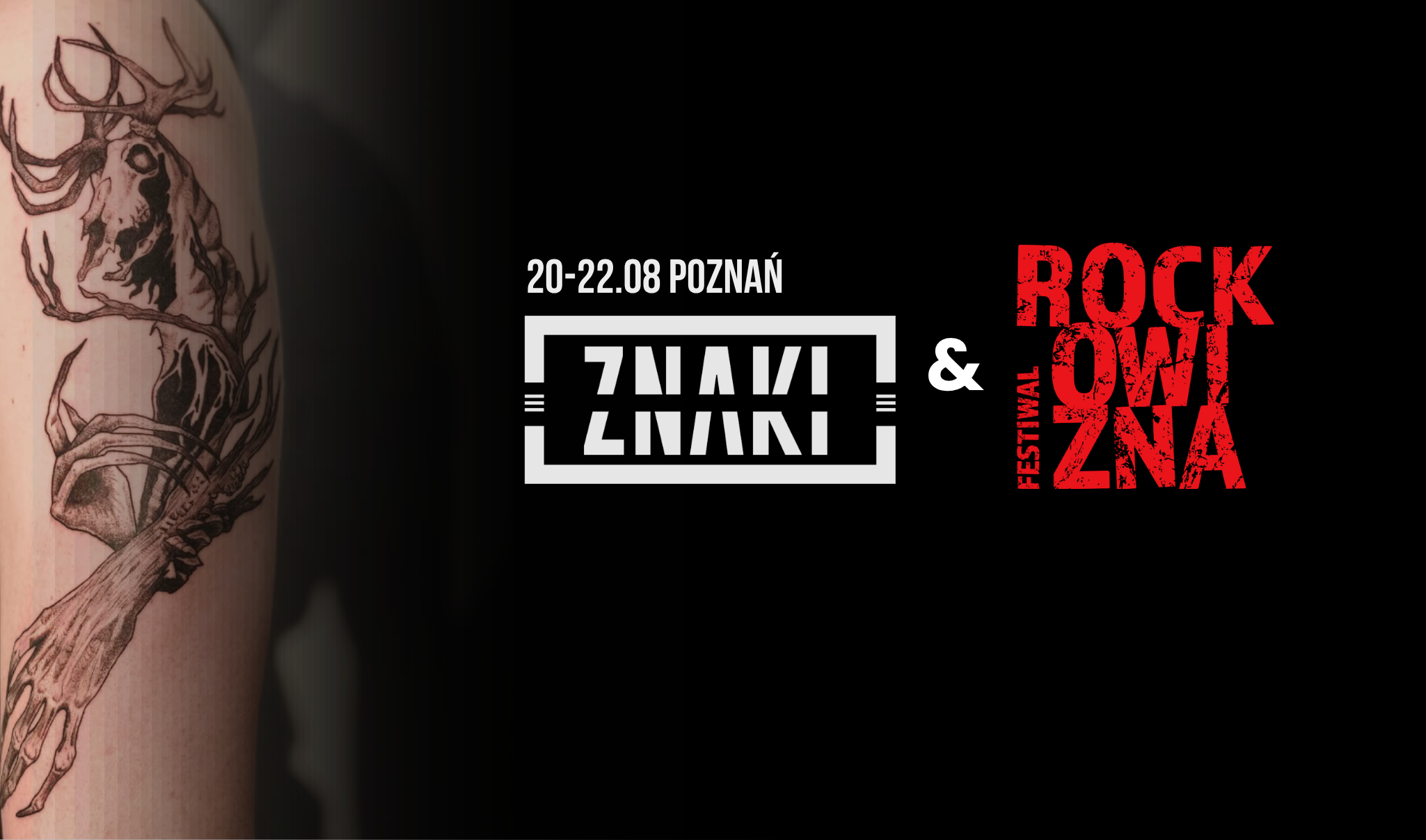 Tatuaż oraz zapowiedź festiwalu Rockowizna w Poznaniu
